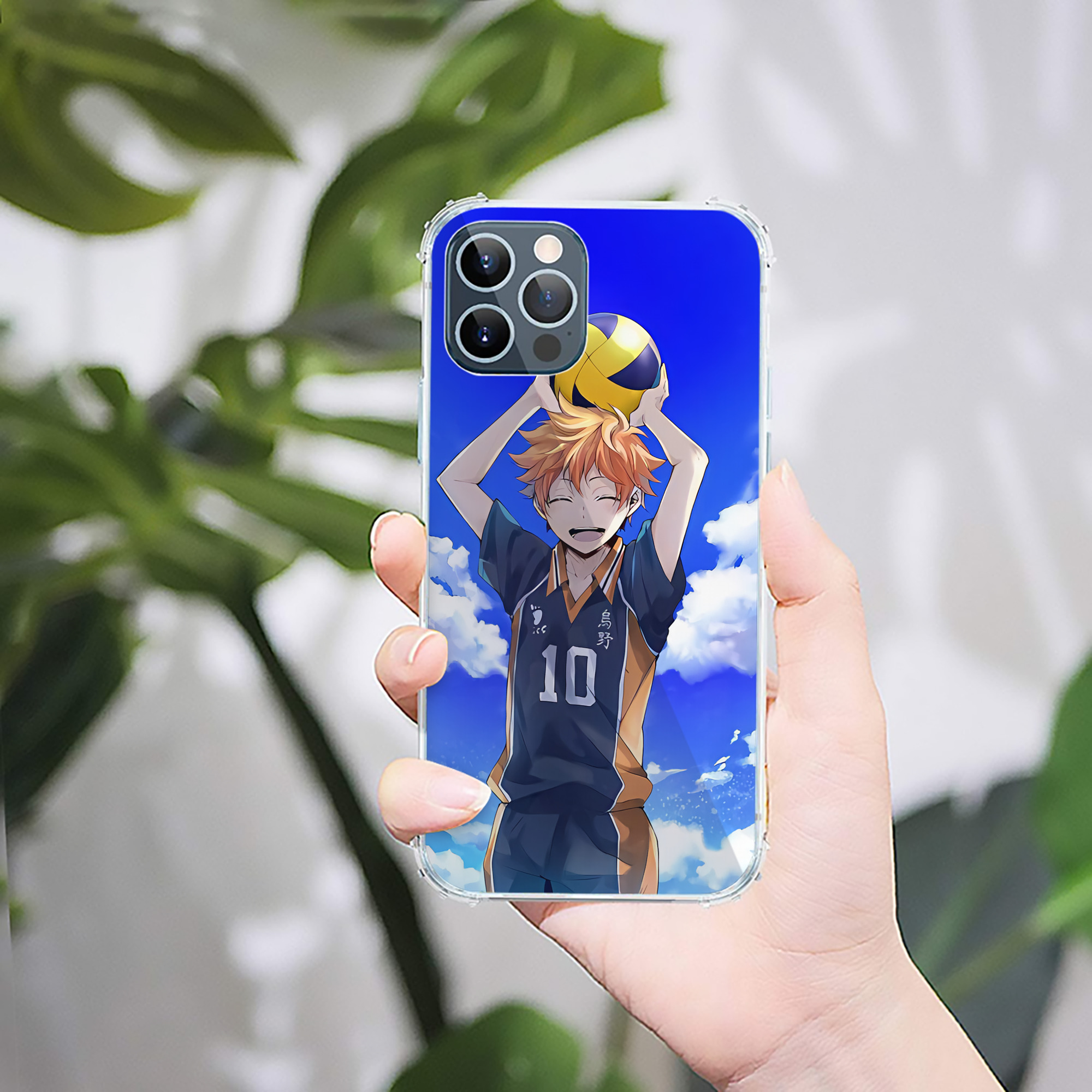 （画像用） ハイキュー!! Haikyu!! 【iPhone 12シリーズ対応】透明スマホケース（クリアソフトケース）